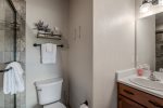 Access to 2nd full bathroom off second bedroom